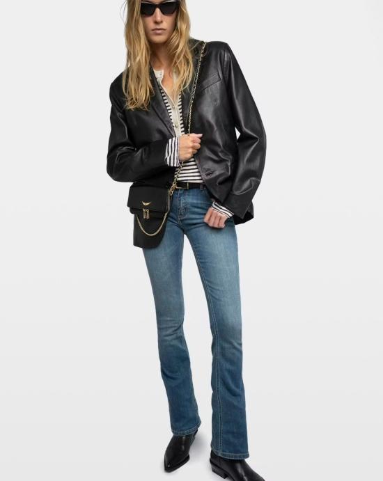 26FW 자딕앤볼테르 숄더백 LWBA03975 005 Black gold - ZADIG & VOLTAIRE