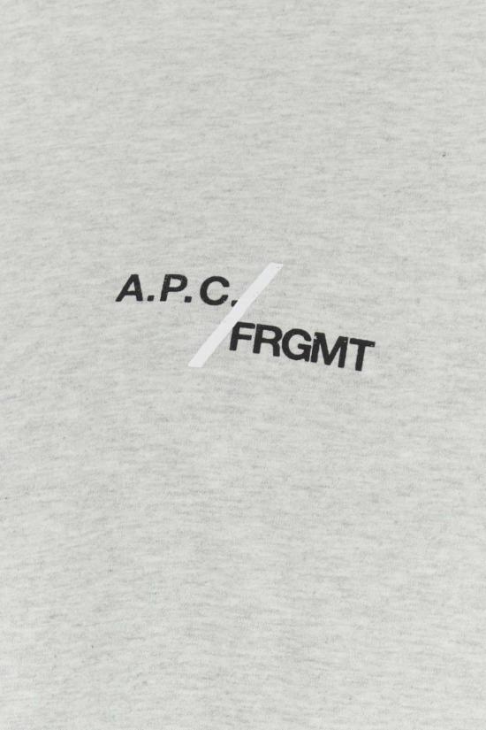  아페쎄 반팔 티셔츠 A.P.C. X Frgmt 티셔츠 그리신 - A.P.C.