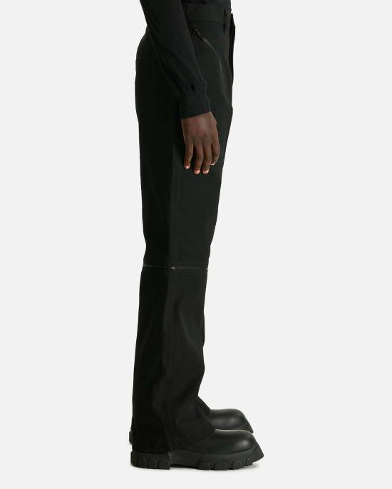  릭 오웬스 데님 팬츠 스트로브 컨버터블 팬츠 블랙 - RICK OWENS