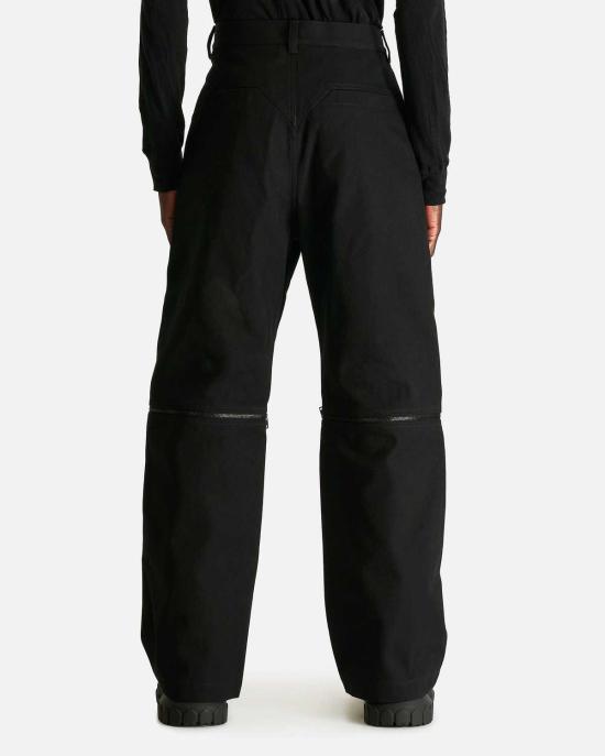  릭 오웬스 데님 팬츠 스트로브 컨버터블 팬츠 블랙 - RICK OWENS