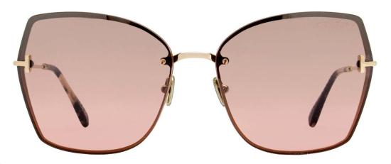  톰포드 선글라스 톰 포드 니키 02 TF1107 62mm 선글라스 골드/로즈 하바나 - TOMFORD
