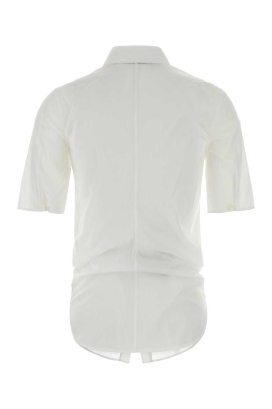  질샌더 블라우스 질 샌더 J03 DL0224 J45339 코튼 셔츠 옵틱 화이트 - JIL SANDER