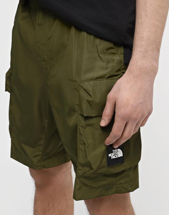  노스페이스 숏팬츠 NSE 카고 포켓 쇼츠 그린 - NORTH FACE