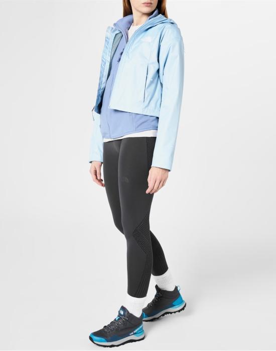  노스페이스 스니커즈 액티비스트 미드 퓨처라이트  징크 그레이/마우이 블루 - NORTH FACE