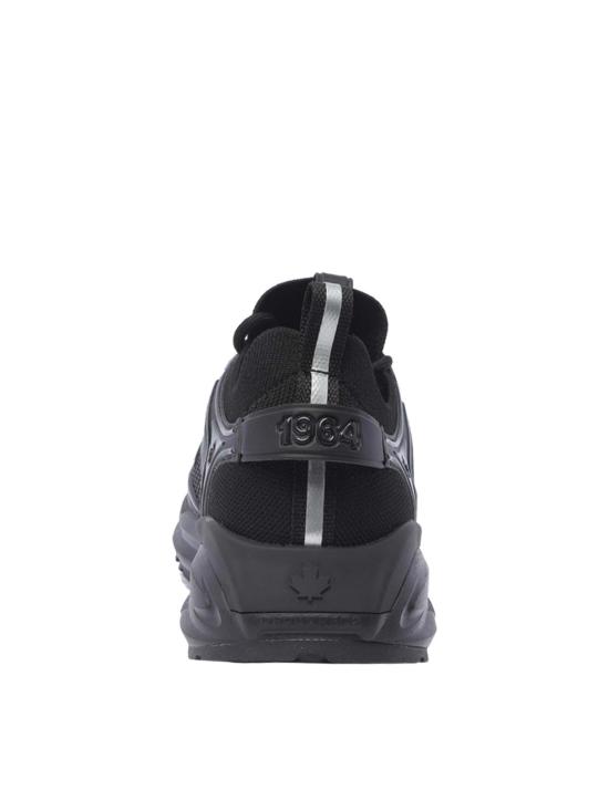  디스퀘어드2 스니커즈 Dsquared2 대시 로고 레이스업  블랙 - DSQUARED2