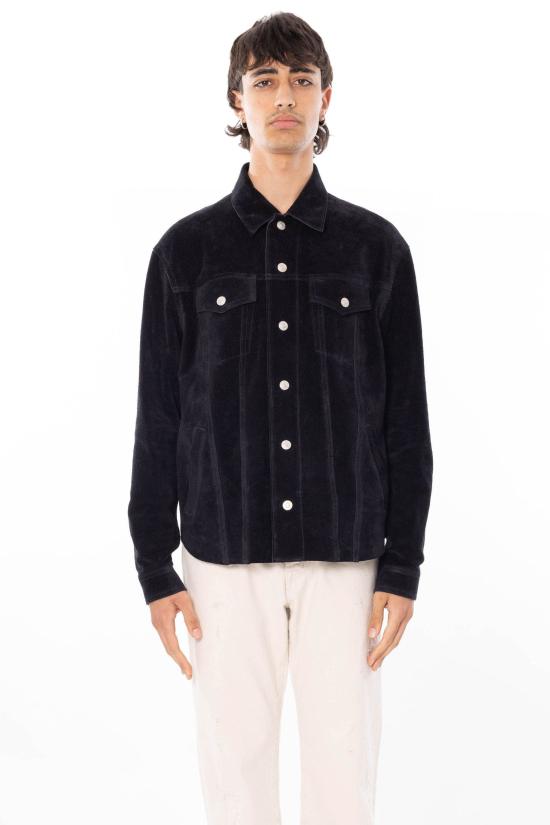 26SS 싸이클 가죽 자켓 361JL01 08 Black