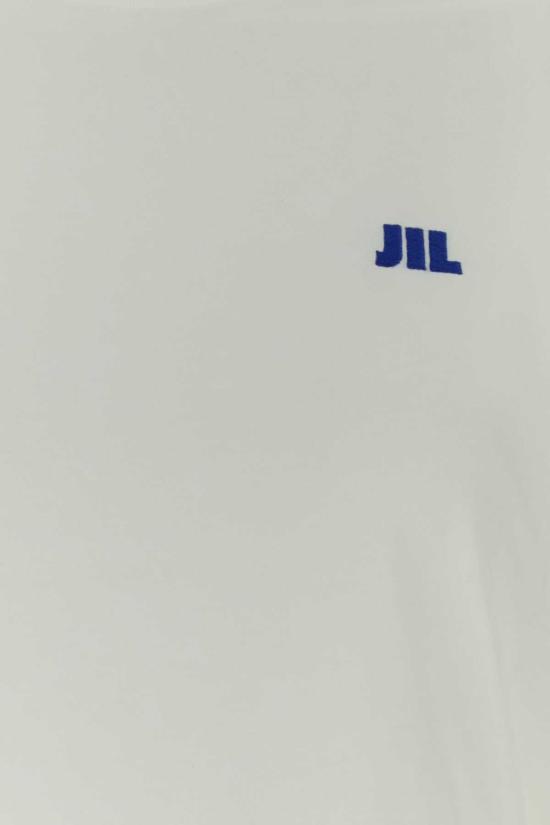  질샌더 긴팔 티셔츠 질 샌더 코튼 티셔츠 화이트 - JIL SANDER