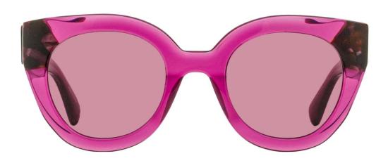  롱샴 선글라스 스컬프티드 오벌 로750s 654 49mm 선글라스 시클라멘 - LONGCHAMP