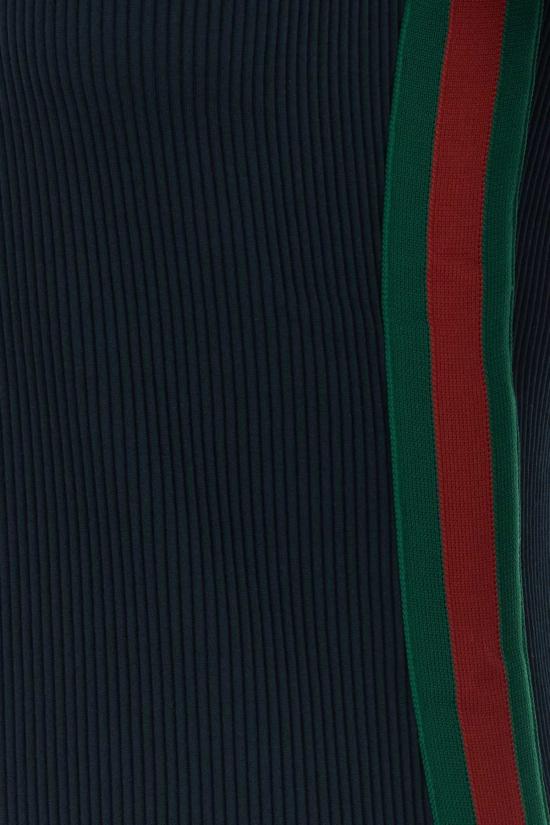  구찌 미디 원피스 저지 폴로 드레스 블루재팬 - GUCCI