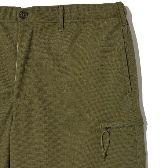  엔지니어드가먼츠 스트레이트 팬츠 엔지니어드 가먼츠 드로스트링  다이아몬드 폴리 니트 - ENGINEERED GARMENTS