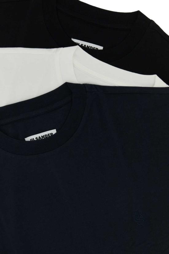  질샌더 반팔 티셔츠 질 샌더 멀티컬러 코튼 티셔츠 세트 000 외부 - JIL SANDER