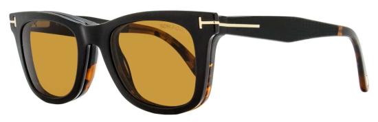  톰포드 안경 톰 포드 마그네틱 클립형 안경 Tf5970 B 005 50mm 블랙/하바나 - TOMFORD