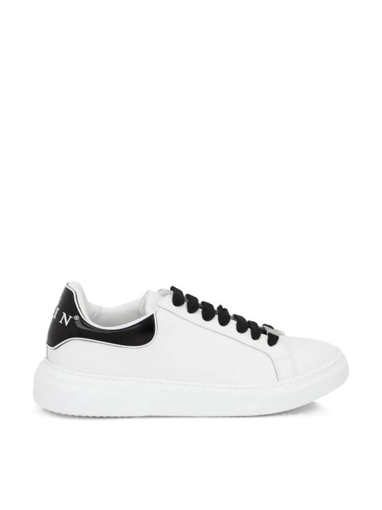  필립 플레인 스니커즈 빅뱅 러너 로고  화이트 - PHILIPP PLEIN