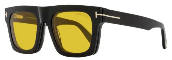  톰포드 안경 톰 포드 스퀘어 클립온 안경 Tf6068 B 001 53mm Ft6068 블랙 - TOMFORD
