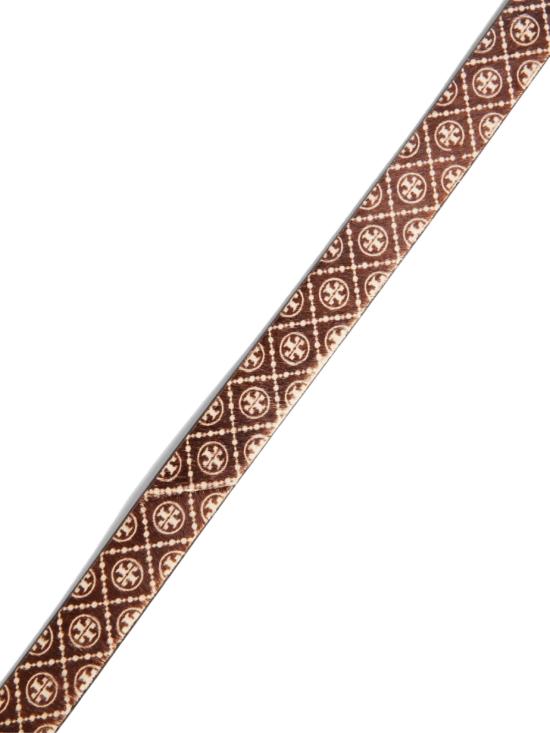  토리버치 벨트 T 모노그램 헤어카프  브라운 - TORY BURCH