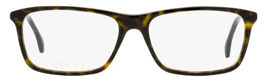  구찌 안경 경량 아세테이트 GG0553 O 006 안경테 56mm 다크 하바나 - GUCCI