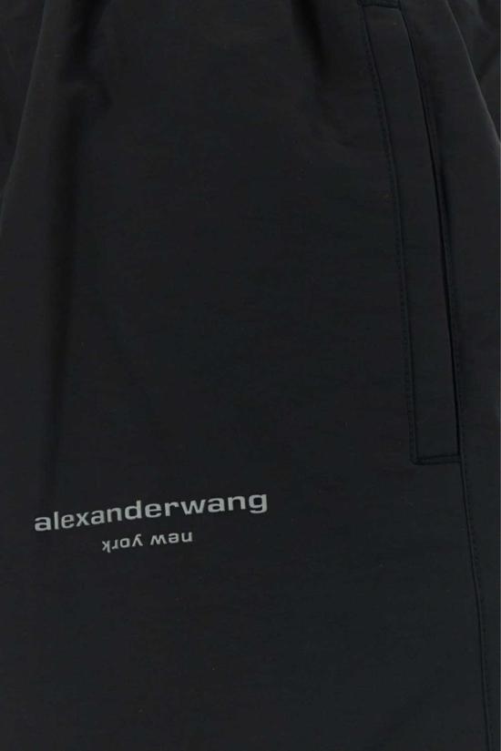  알렉산더 왕 스트레이트 팬츠 테크 저지 조거 팬츠 (외피: 면/나일론 소재) - ALEXANDER WANG