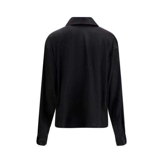  톰포드 블라우스 톰 포드 블랙 실크 드레스 셔츠 - TOMFORD