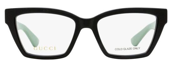  구찌 안경 스퀘어드 캣아이 GG1715 O 004 53mm  블랙/그린 - GUCCI