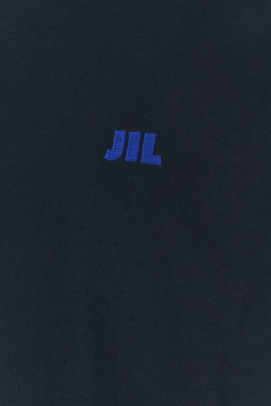  질샌더 긴팔 티셔츠 질 샌더 코튼 티셔츠 미드나잇 블루 - JIL SANDER