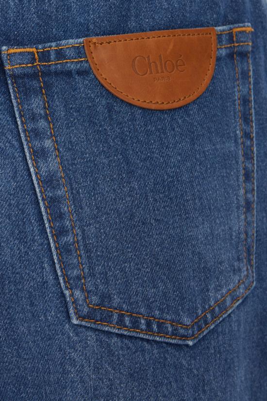 26FW 끌로에 데님 팬츠 CH24ADP02150 402 NIGHT BLUE - CHLOE
