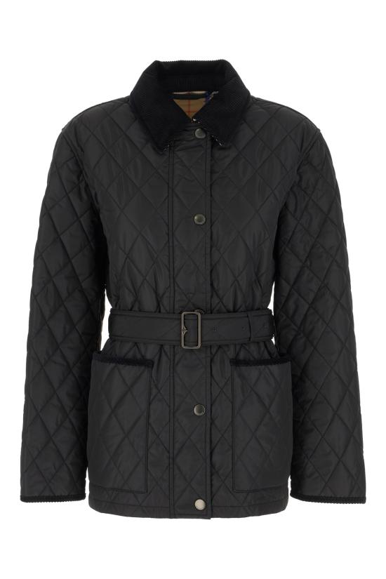 26FW 버버리 칠턴 퀼팅 자켓 8110378 A1189 BLACK