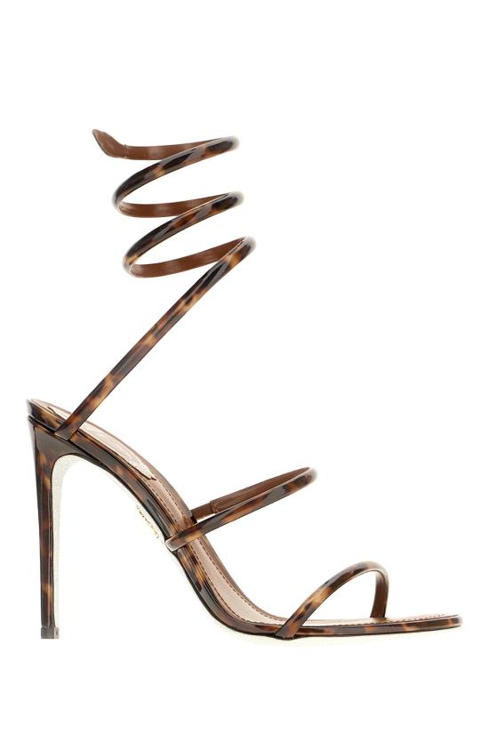 26FW 르네 카오빌라 샌들 C12351105 V0025111 BROWN CAMOUFLAGE PATENT