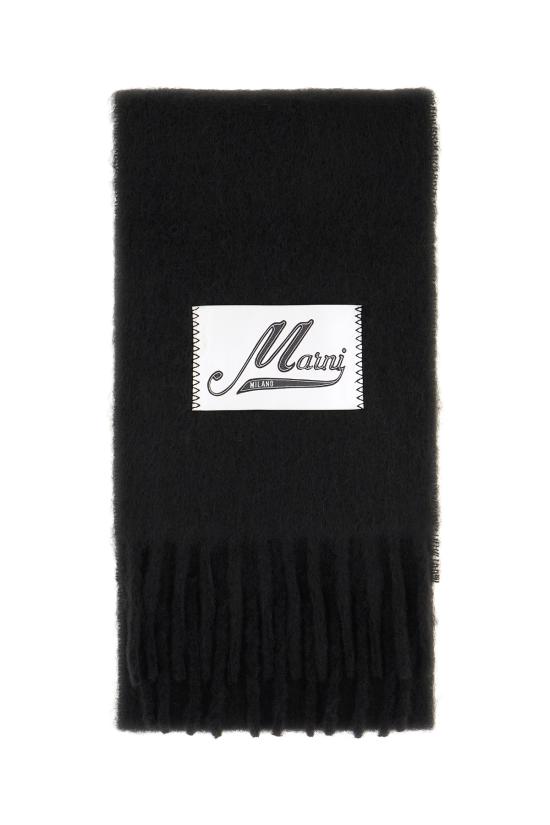 26FW 마르니 머플러/스카프 SCMC0143Y1UTW918 00N99 BLACK