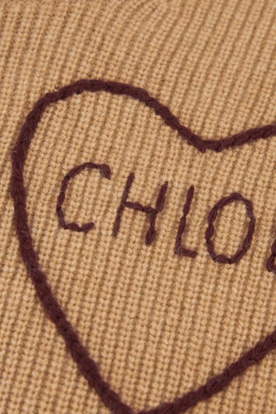 26FW 끌로에 스웨터 CH26AMP41710 218 BLEACHED BROWN - CHLOE