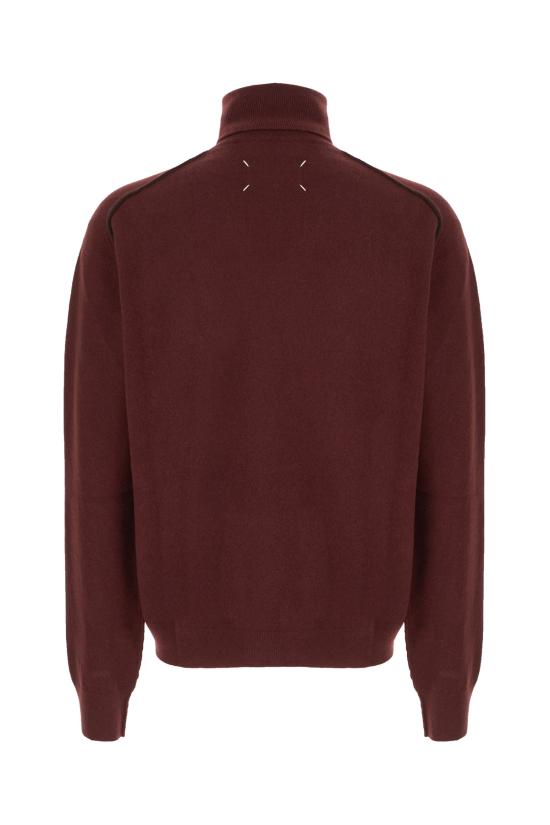 26FW 마르지엘라 터틀넥 S50HL0071M13303 211F BURGUNDY BROWN - MAISON MARGIELA