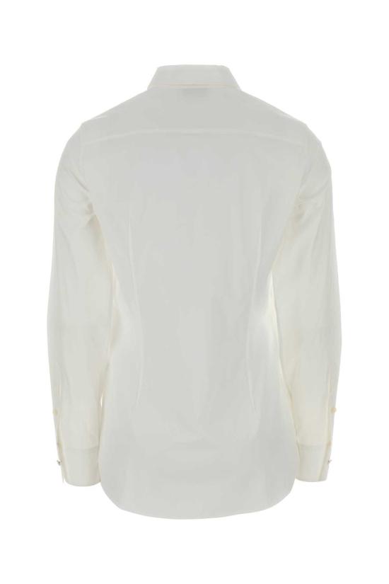  질샌더 블라우스 질 샌더 J03 Dl0222 J45342 셔츠 옵틱 화이트 - JIL SANDER