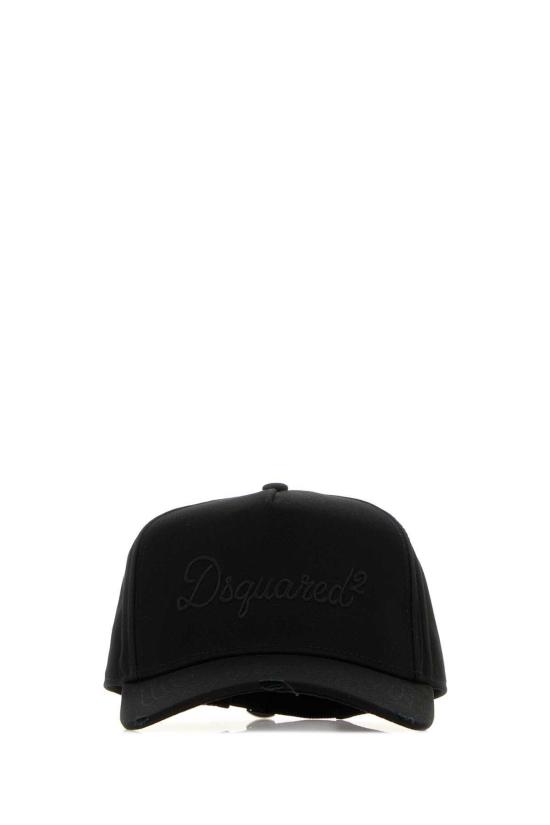  디스퀘어드2 볼캡 Dsquared2 코튼 베이스볼 캡 M436 블랙