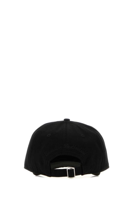  디스퀘어드2 볼캡 Dsquared2 코튼 베이스볼 캡 M436 블랙 - DSQUARED2