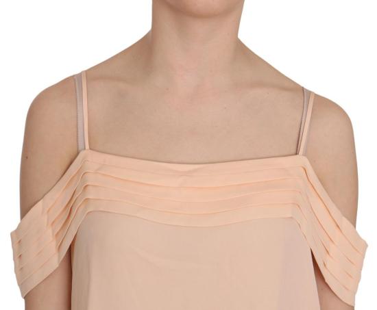  알렉산더 왕 블라우스 오프숄더 스트랩 스퀘어넥 - ALEXANDER WANG