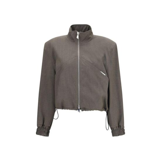 26FW 디 아티코 봄버 자켓 아티코 울 블렌드 봄버 재킷 브라운