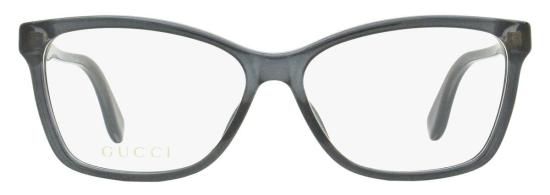  구찌 안경 GG0792 O 직사각형  55mm 투명 그레이 - GUCCI