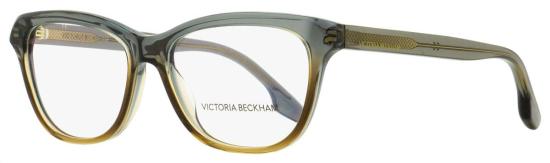  빅토리아 베컴 안경 직사각형  VB2607 038 55mm 플라스틱(아세테이트) 그레이 브라운 - VICTORIA BECKHAM