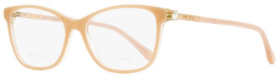  지미추 안경 직사각형  JC274 8XO 53mm 핑크/크리스탈 - JIMMY CHOO