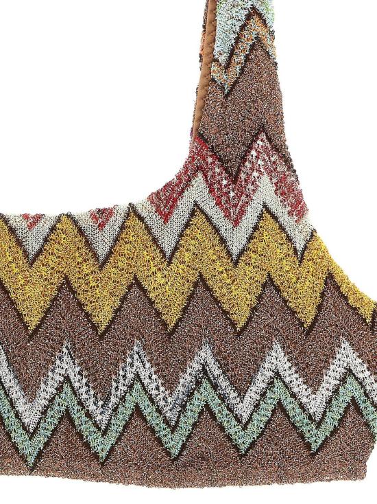 미소니 비키니 수영복 미쏘니 비스코스 비키니 브라운 - MISSONI