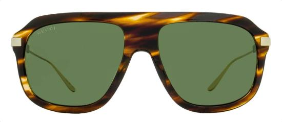  구찌 선글라스 아세테이트 네비게이터 GG1309 S007 57mm  하바나/골드 - GUCCI