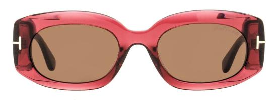  톰포드 선글라스 톰 포드 시엘 TF1187 69E 52mm FT1187 아세테이트 선글라스 버건디 - TOMFORD