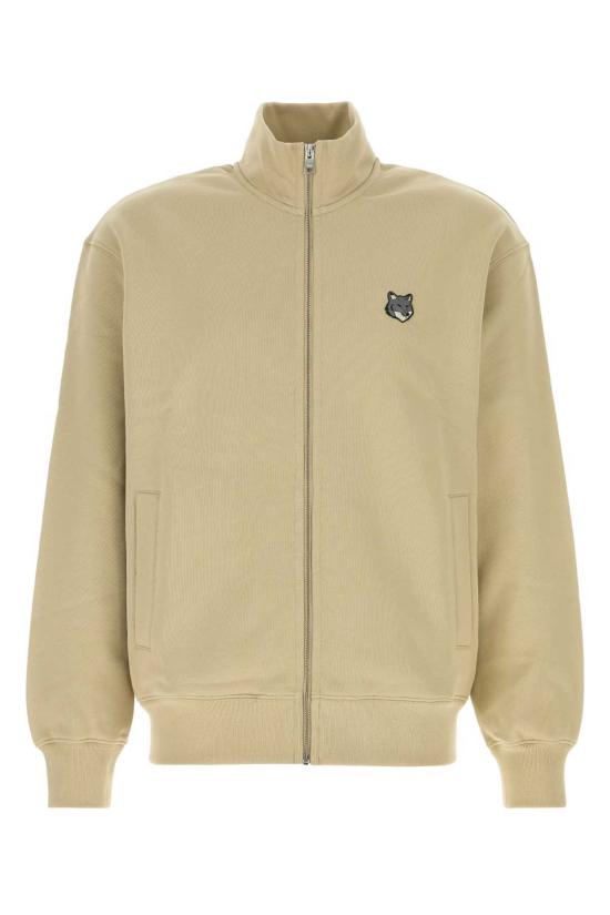  메종키츠네 스웨터 Maison Kitsuné Qm02151km0341 오가닉 코튼 펠페  Tealeaf