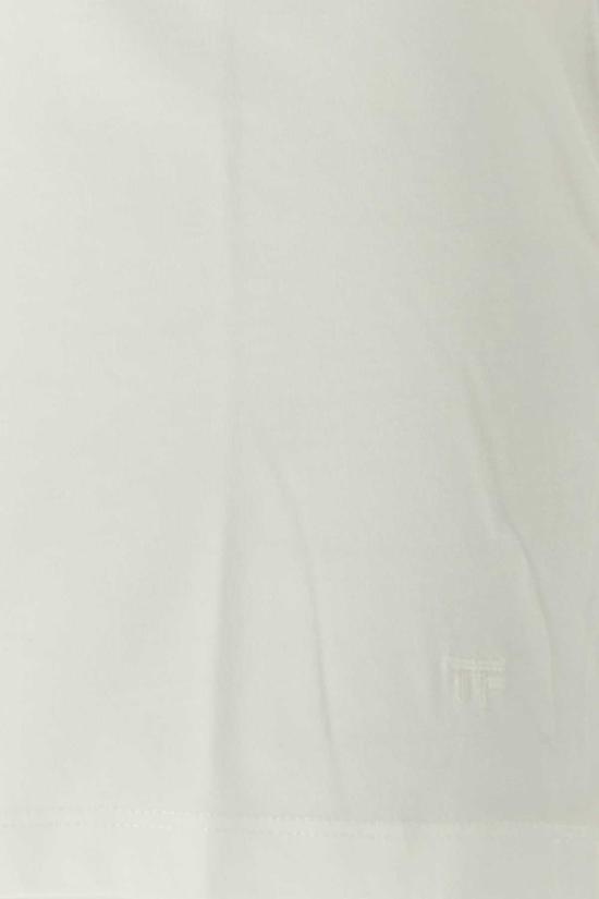 톰포드 긴팔 티셔츠 톰 포드 라이오셀 블렌드 티셔츠 화이트 - TOMFORD