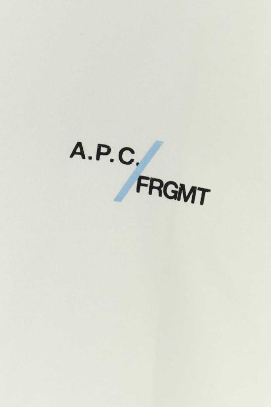  아페쎄 반팔 티셔츠 A.P.C. X Frgmt 티셔츠 블랑 - A.P.C.