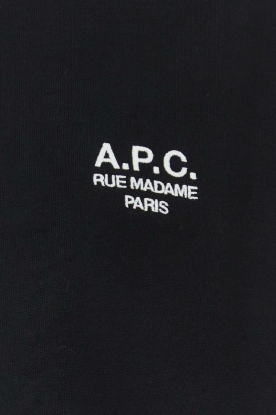  아페쎄 긴팔 티셔츠 A.P.C. 블랙 코튼 스웨트셔츠 - A.P.C.