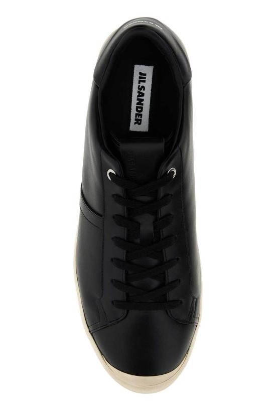  질샌더 스니커즈 질 샌더 블랙 가죽 - JIL SANDER