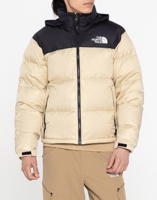 노스페이스 숏패딩 1996 레트로 눕세 다운 재킷 베이지 - NORTH FACE
