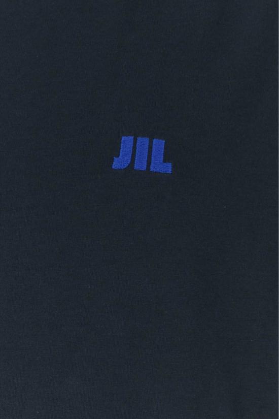  질샌더 반팔 티셔츠 질 샌더 코튼 티셔츠 미드나잇 블루 - JIL SANDER