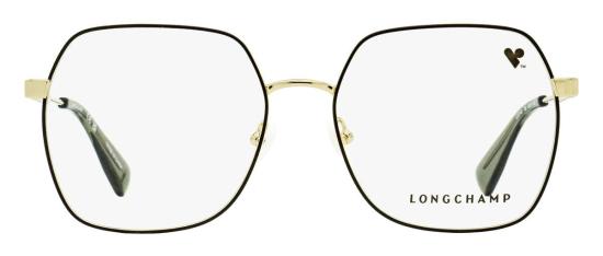  롱샴 안경 LGP 스퀘어  LO2148 728 55mm 골드/블랙 - LONGCHAMP