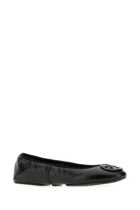  토리버치 플랫 슈즈 레바 발레리나 블랙 - TORY BURCH